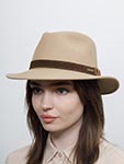 Шляпа STETSON арт. 2638102 TRAVELLER WOOLFELT (кремовый)